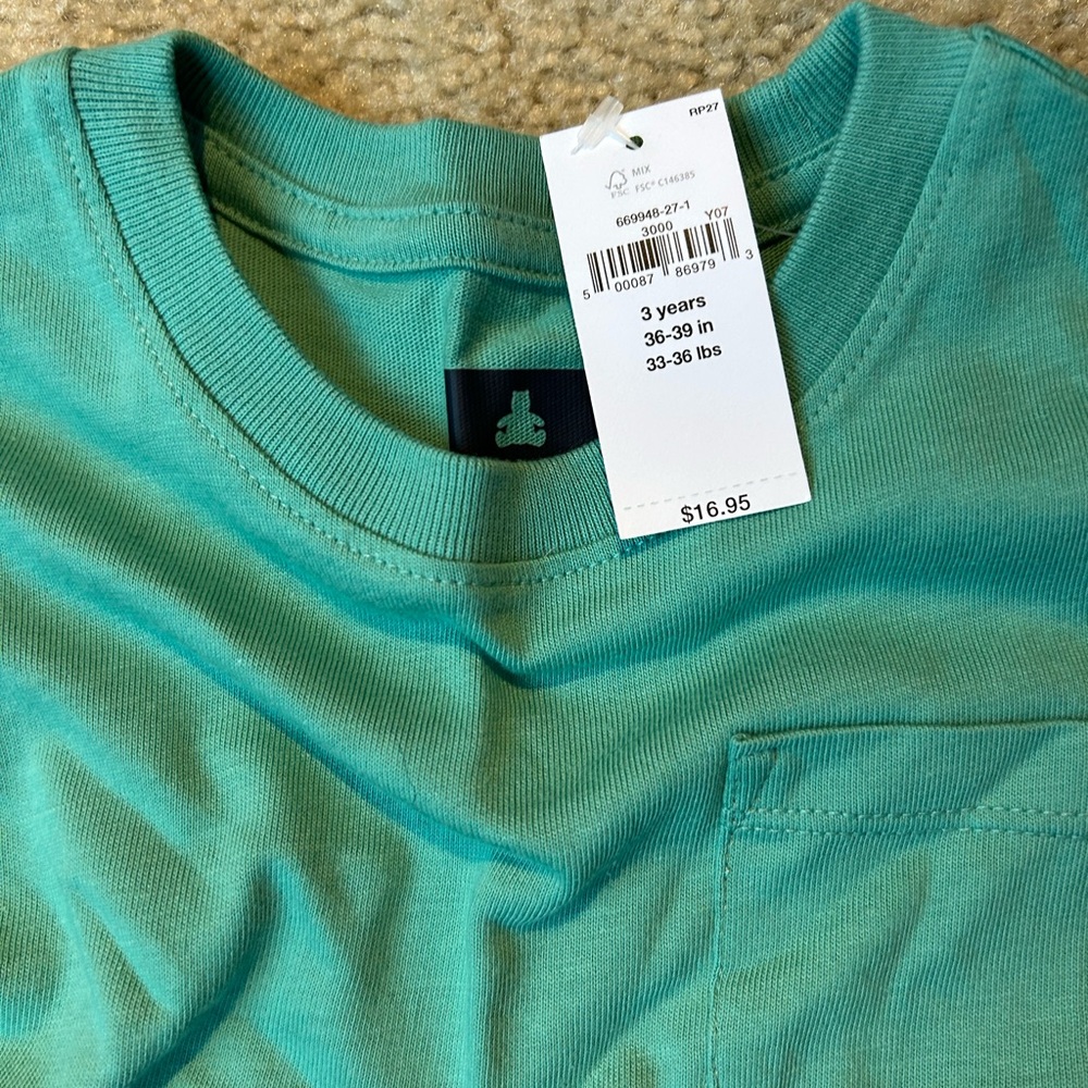 Kids' solid Color 3T Shirts - Picture 2 of 4